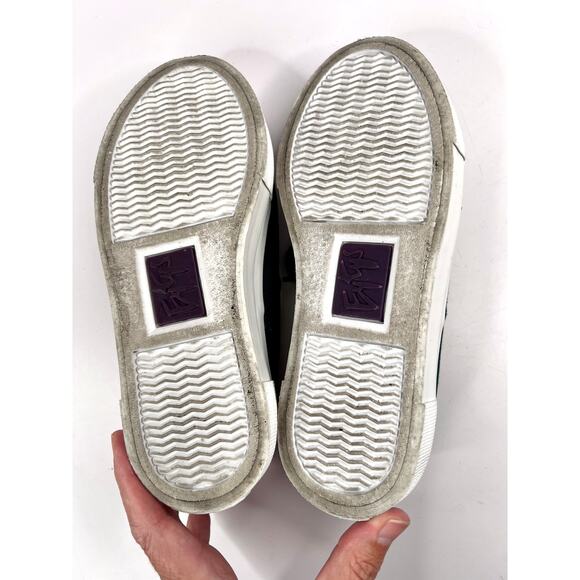 Eytys Mother Canvas Flat Shoes Sneakers Bottle Green Women's Size 6 - Picture 12 of 12